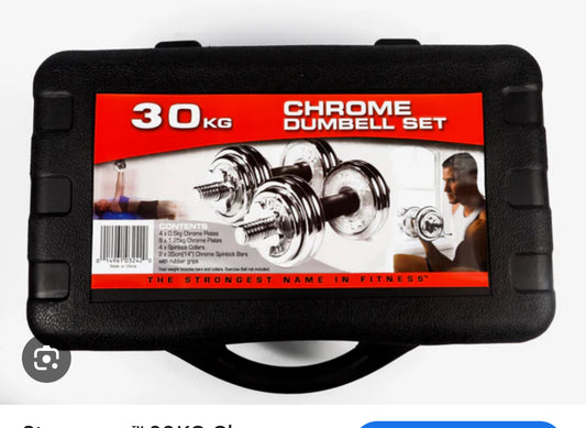 Box Dumbell 30kg avec extension